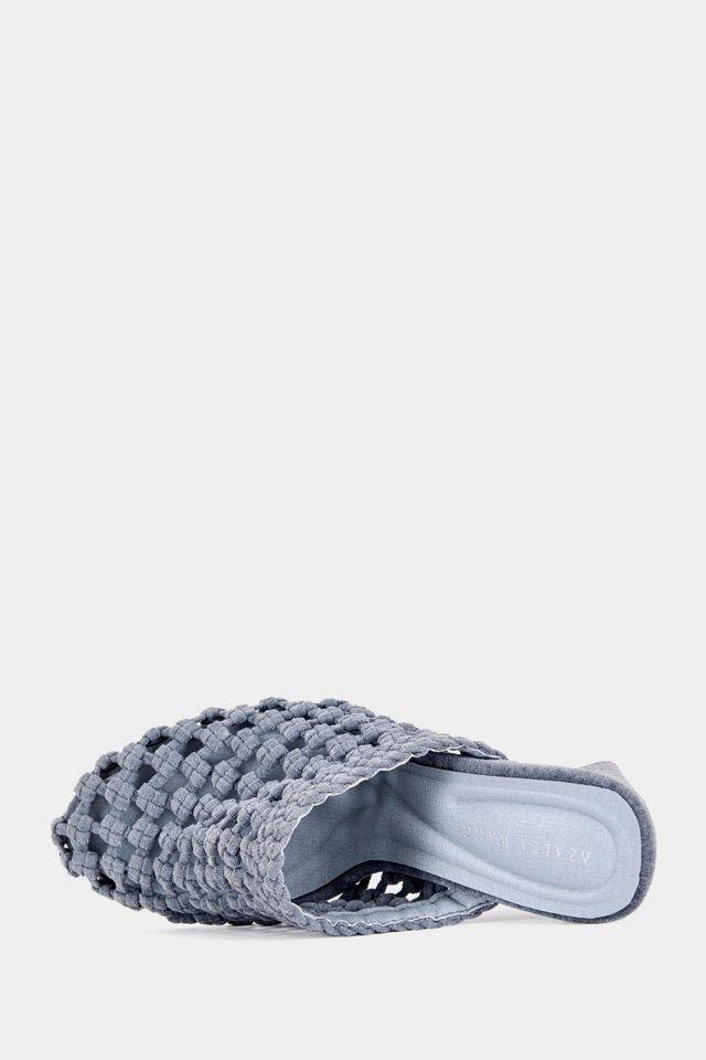 Azalea Wang Gwendolyn Knit Wedge Mule #3