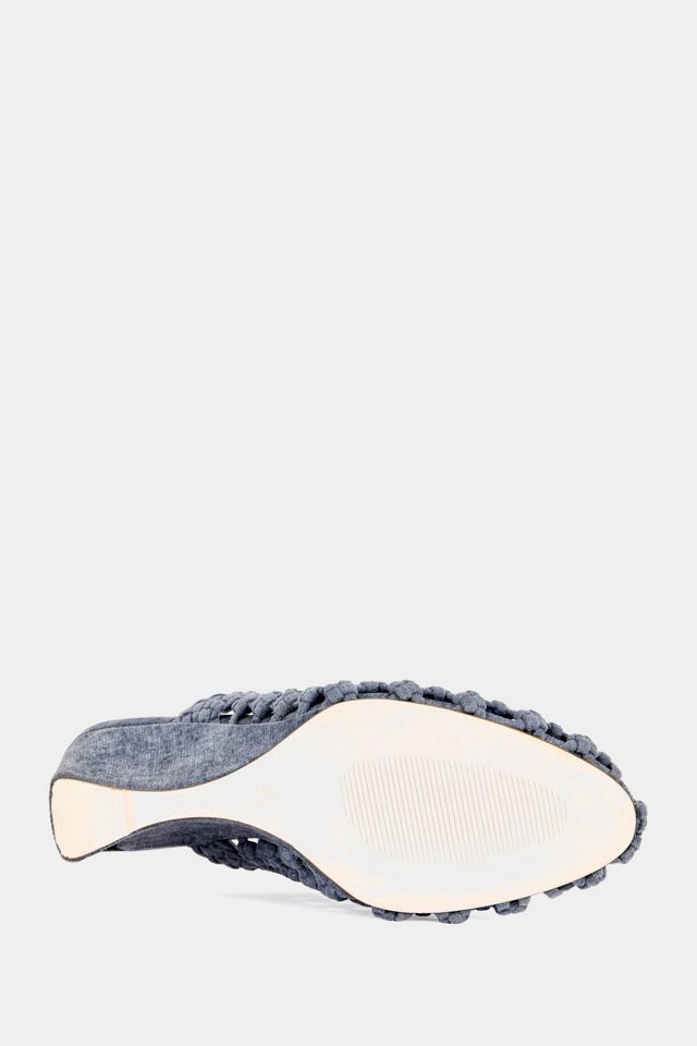 Azalea Wang Gwendolyn Knit Wedge Mule #4