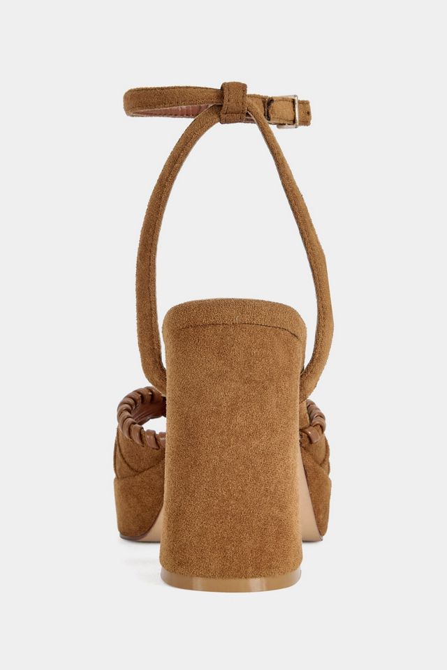 Azalea Wang Cael Block Suede Platform Heel | Urban Outfitters