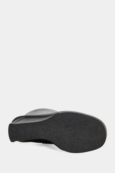 Azalea Wang Nolia Wedge Peep-Toe Bootie