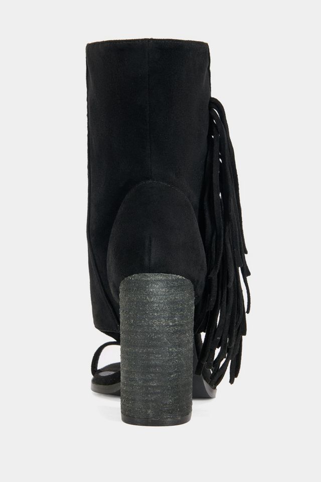 Azalea Wang Paco Fringe Peep-Toe Bootie #2