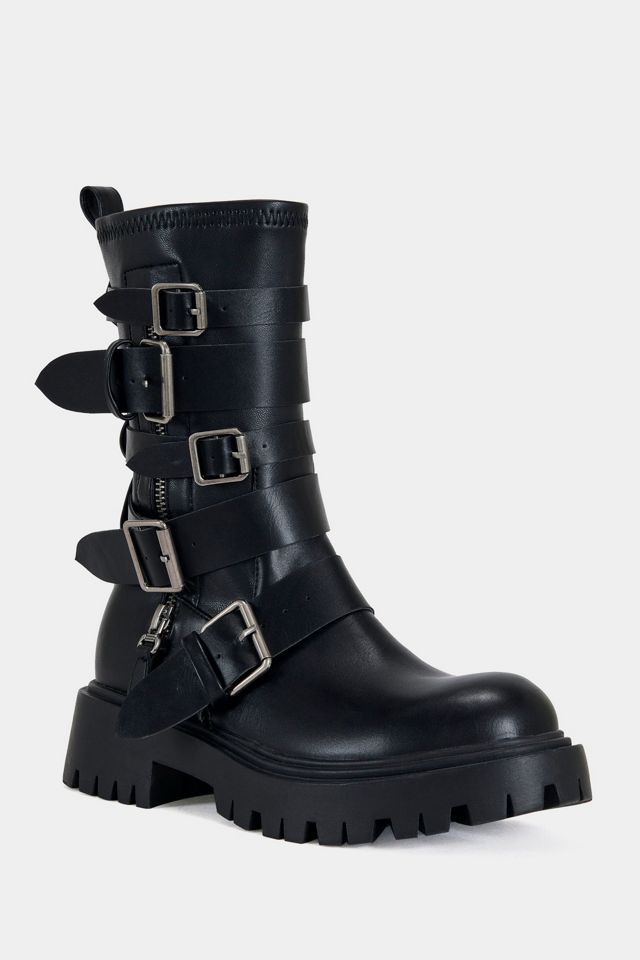 Azalea Wang Spridy Buckled Combat Bootie #2
