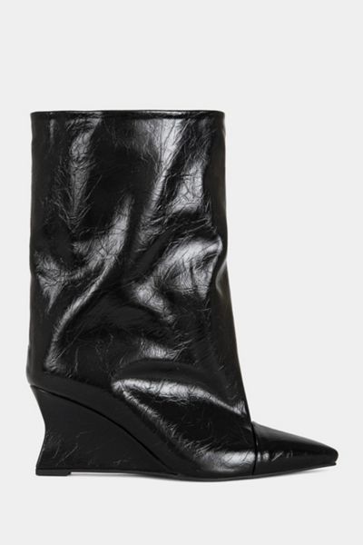 Azalea Wang Vinci Wedge Bootie