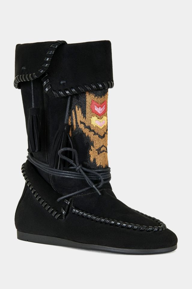 Azalea Wang Weret Moccasin Bootie #1