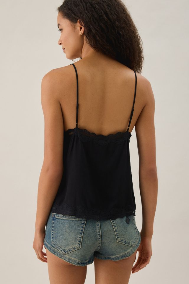 Kimchi Blue Doe Lace Trim Satin Cami #3