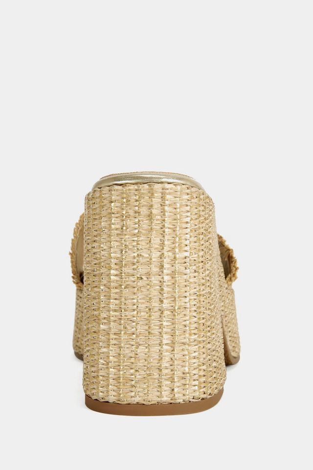 Azalea Wang Aniket Wicker Platform Sandal #2