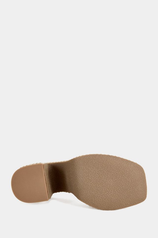 Azalea Wang Aniket Wicker Platform Sandal #4
