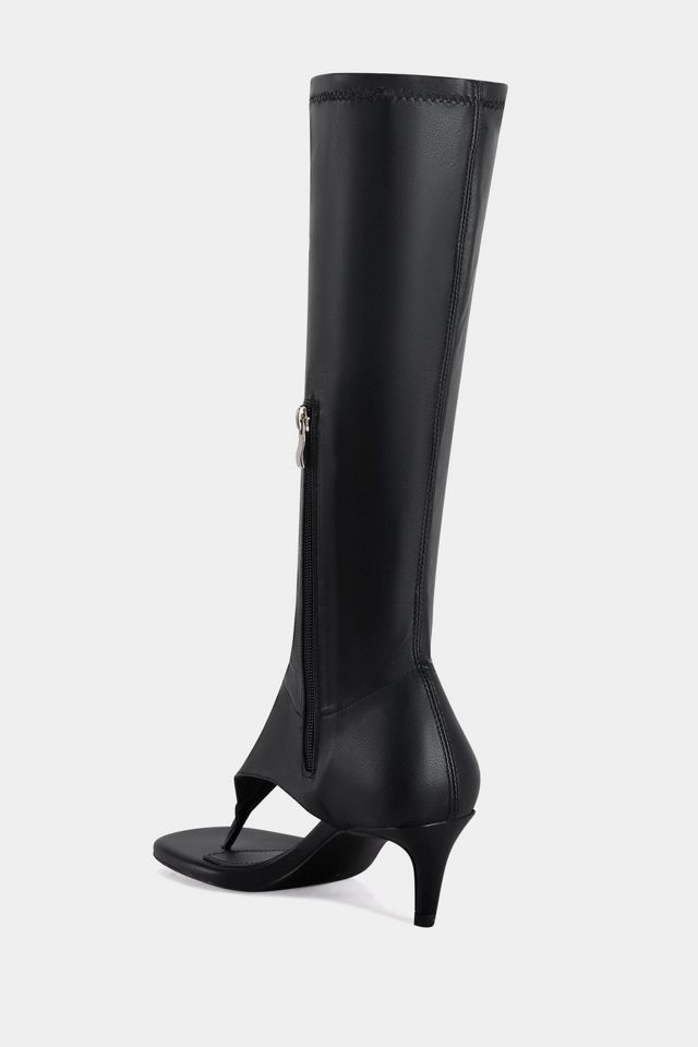 Azalea Wang Cecile Stiletto Sandal Boot Heel #2