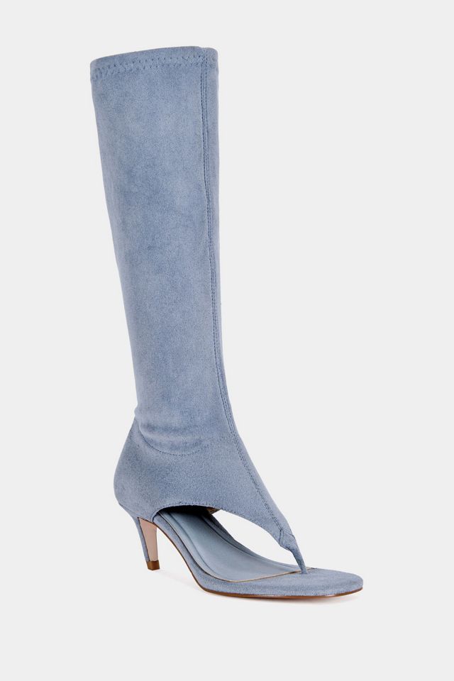 Azalea Wang Cecile Stiletto Sandal Boot Heel #2