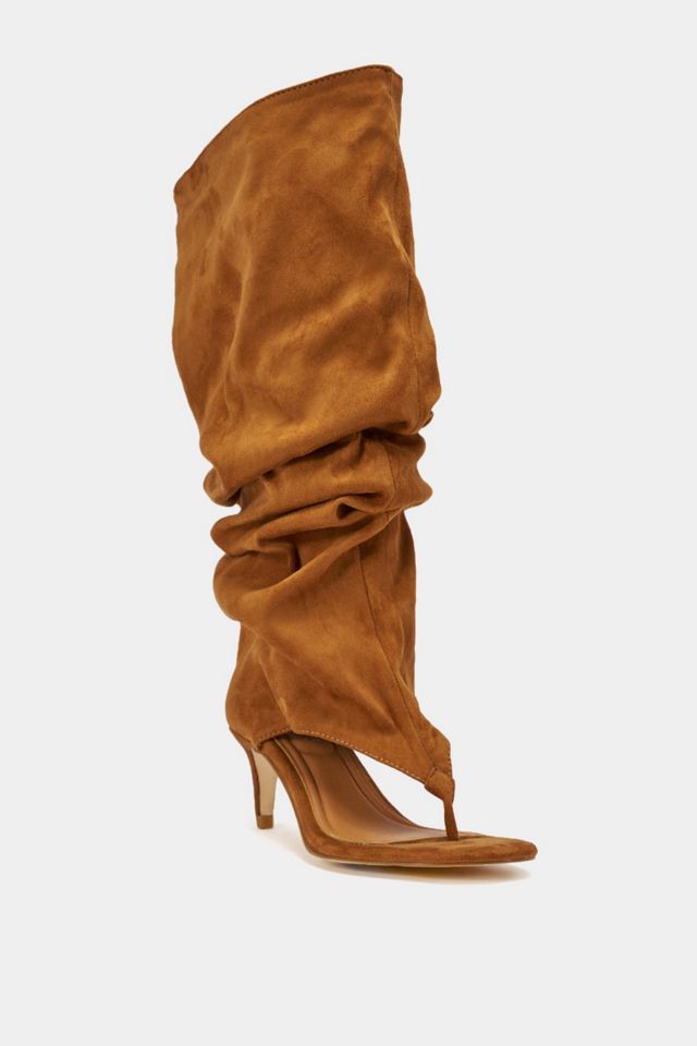 Azalea Wang Chandi Slouchy Stiletto Sandal Boot #1