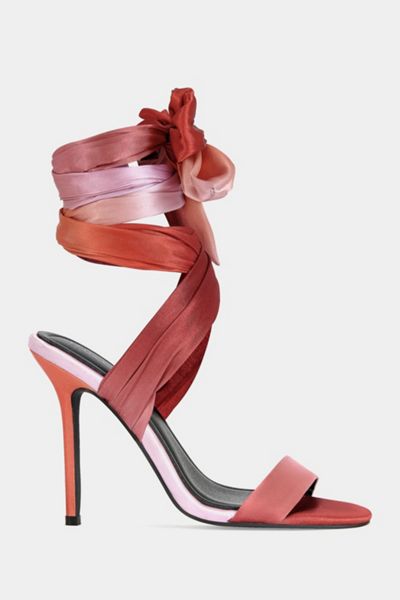 Azalea Wang Elzon Wrap-Around Stiletto Heel
