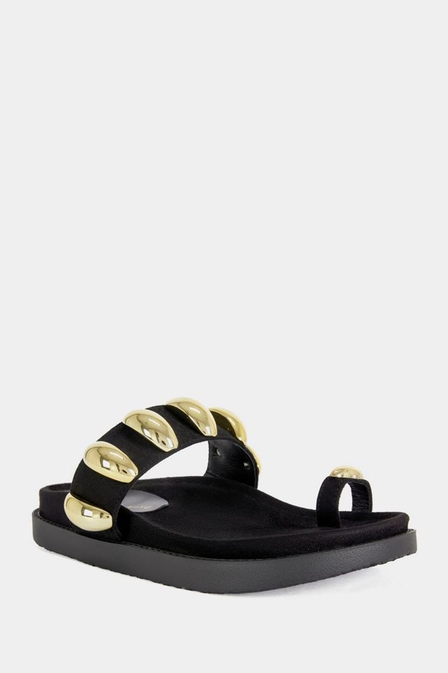 Azalea Wang Impisi Studded Toe Ring Sandal #1
