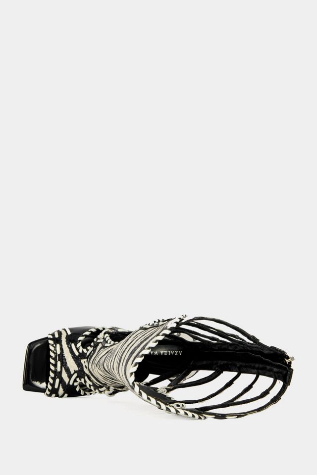 Azalea Wang Indranihigh Gladiator Stiletto Sandal Boot #3