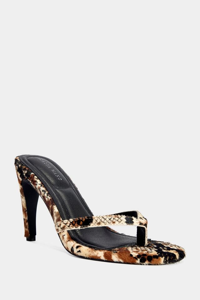 Azalea Wang Lewis Zebra Calf Hair Stiletto Heel #1