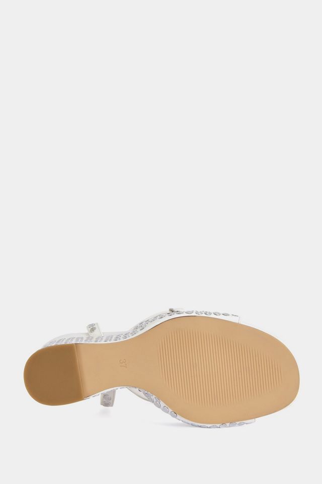 Azalea Wang Matteus Studded Wedge Sandal #4