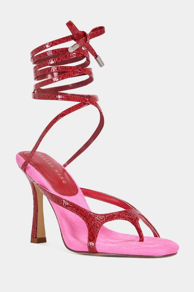 Azalea Wang Otrisse Wrap-Around Stiletto Heel #1