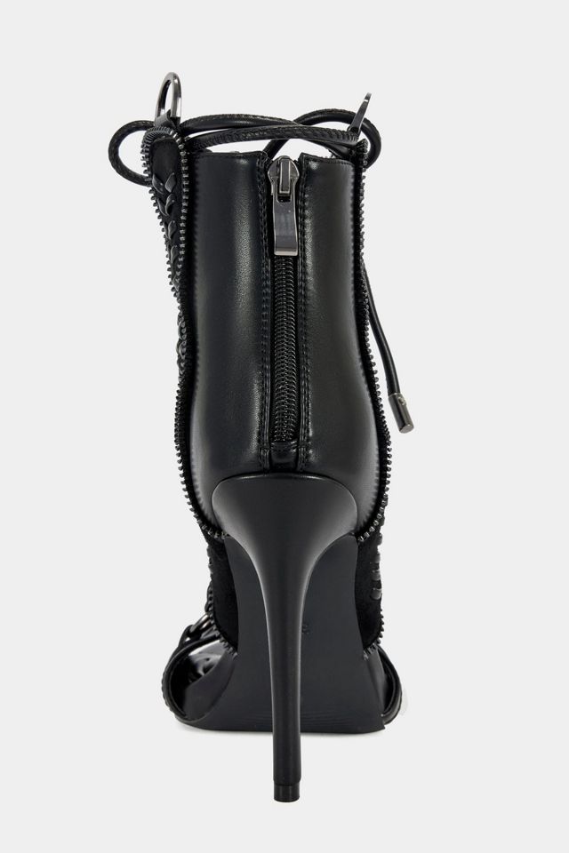 Azalea Wang Shainia Gladiator Sandal Bootie Heel #2