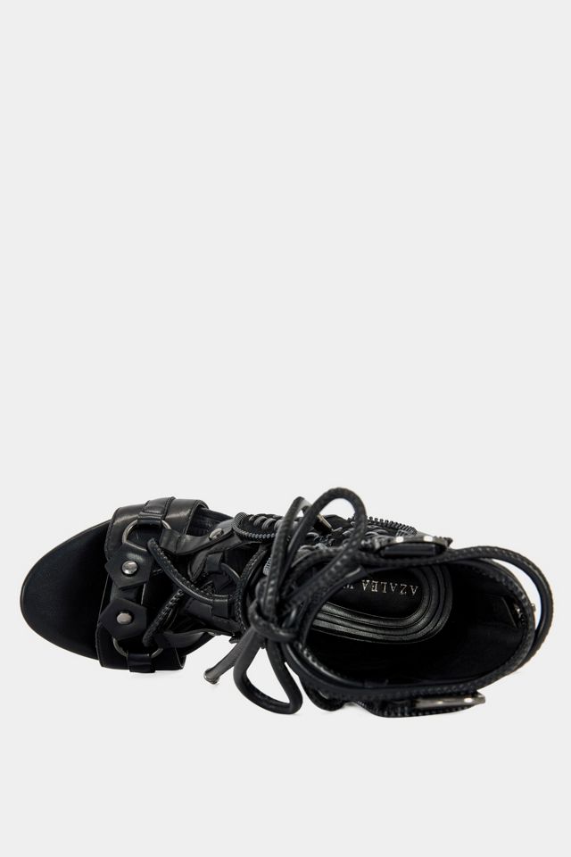 Azalea Wang Shainia Gladiator Sandal Bootie Heel #3