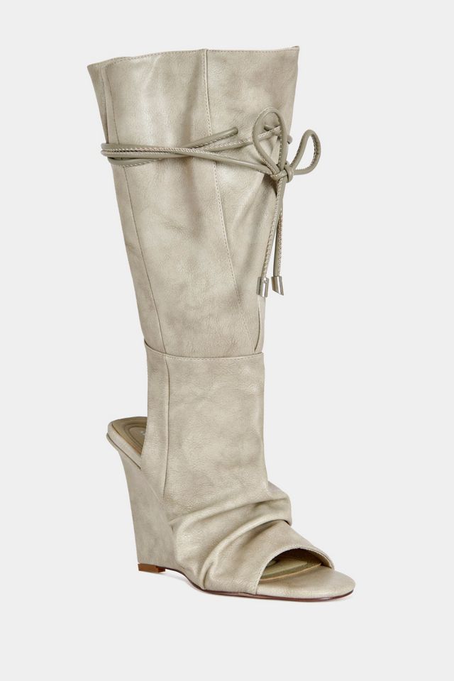 Azalea Wang Vailen Slouch Wedge Bootie #1