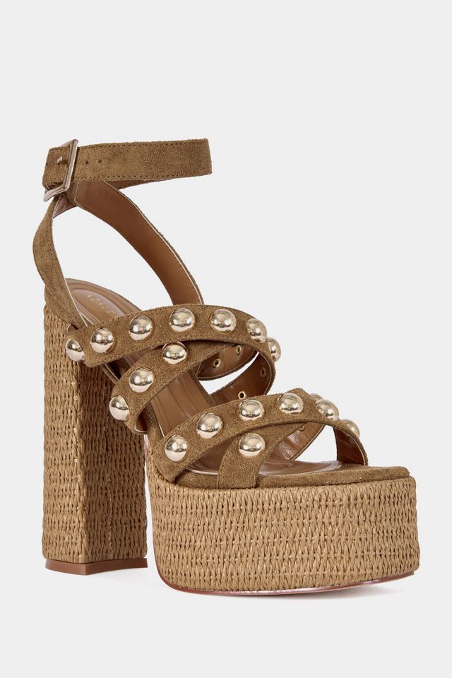 Azalea Wang Yara Platform Studded Sandal #1