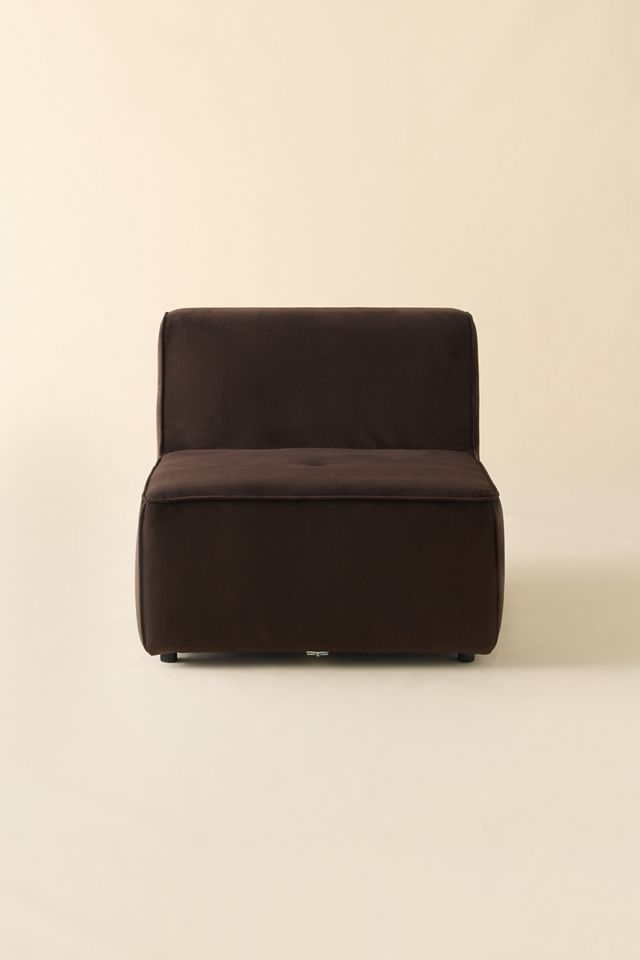 Axel Velvet Upholstered Modular Sofa #3