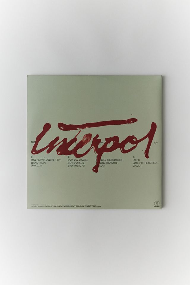 Interpol - This Mirror Weighs A Ton UO Exclusive 2XLP #2