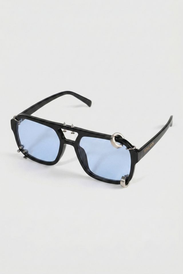 Fifth & Ninth Darcy Aviator Pierced Sunglasses #3