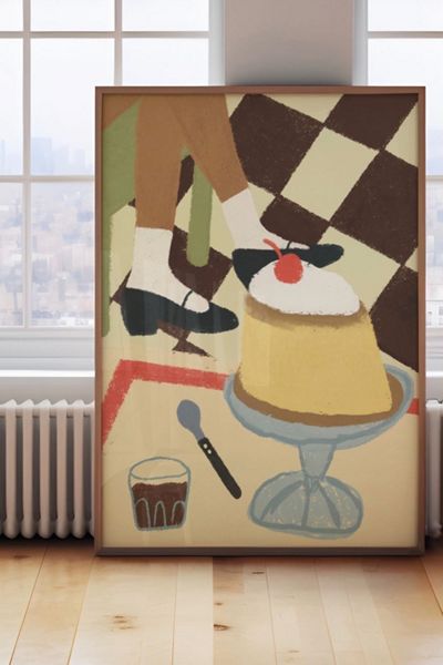 hiabbyhi Club Flan Art Print