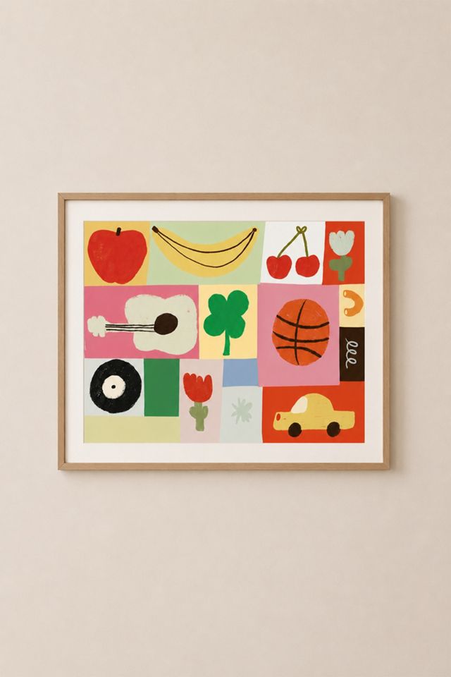 hiabbyhi Patchwork Art Print #1