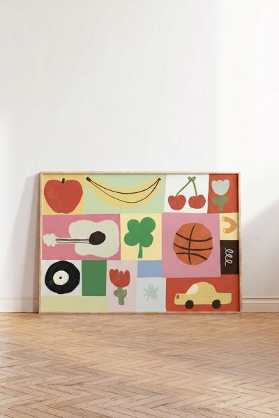 hiabbyhi Patchwork Art Print