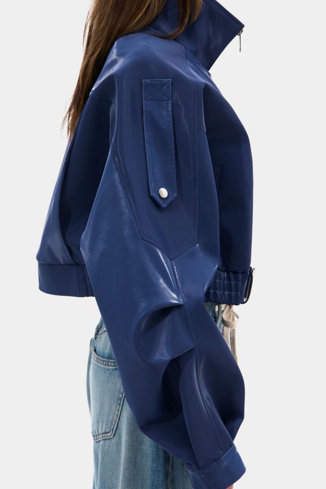Azalea Wang Babz Liquid Luxe Moto Jacket #2
