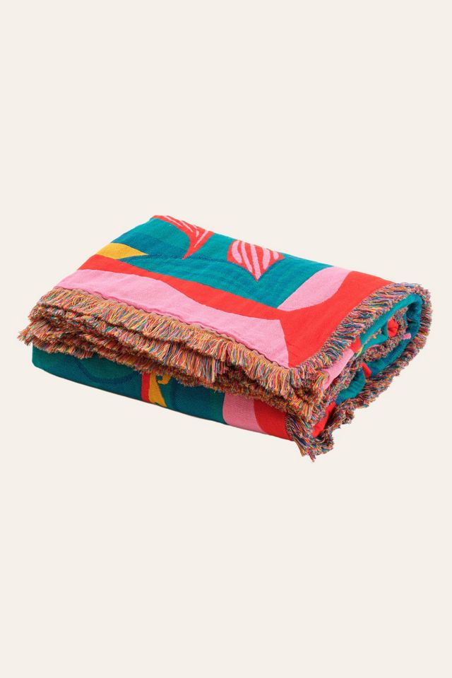 Zsa Zsa Zsu Jacquard Cotton Throw #1