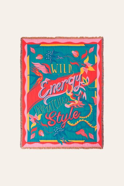 Zsa Zsa Zsu Jacquard Cotton Throw