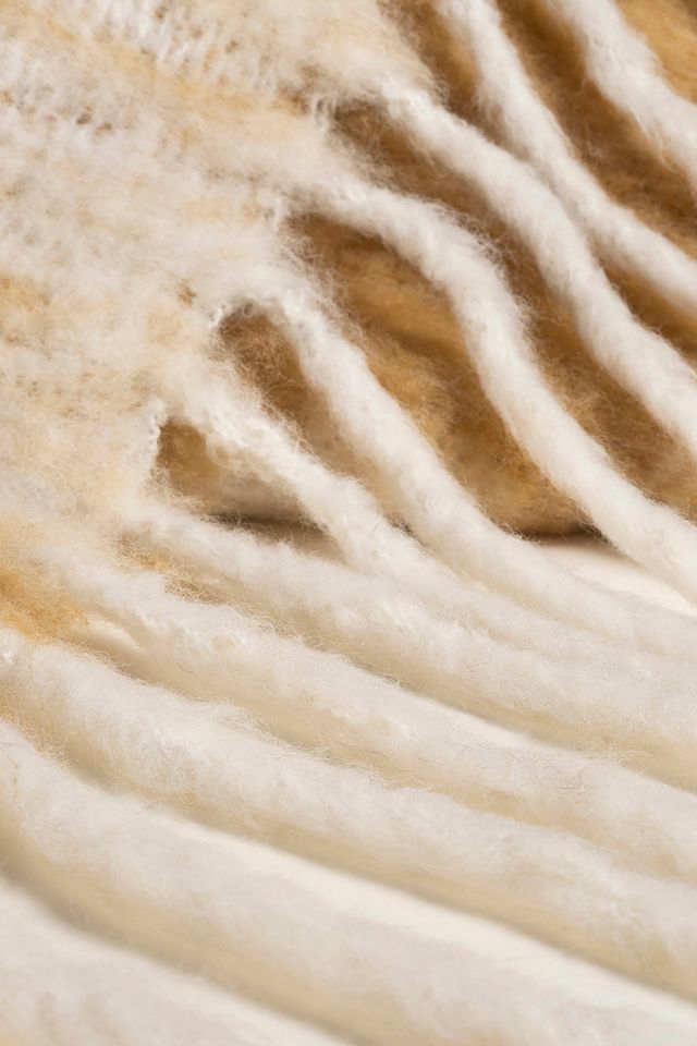 Zsa Zsa Zsu Ropar Patterned Acrylic Wool Throw #1