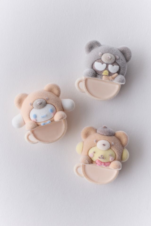 Sonix X Sanrio Hello Kitty & Friends Latte Bear Peeker Flocked Blind Box Figure #1