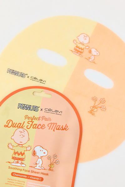 Célavi X Peanuts Perfect Pair Dual Face Mask 5-Pack