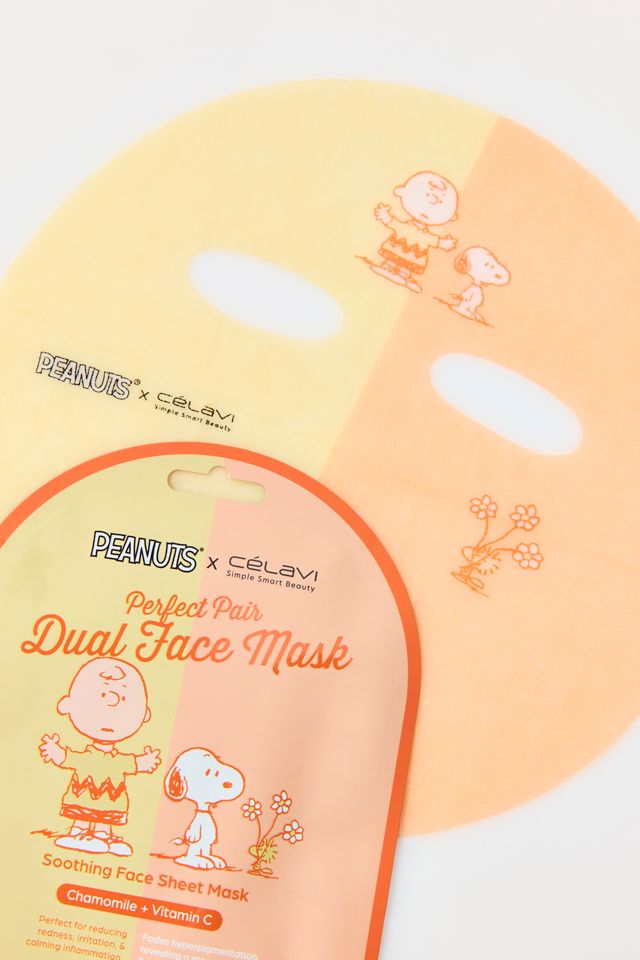 Célavi X Peanuts Perfect Pair Dual Face Mask 5-Pack #2