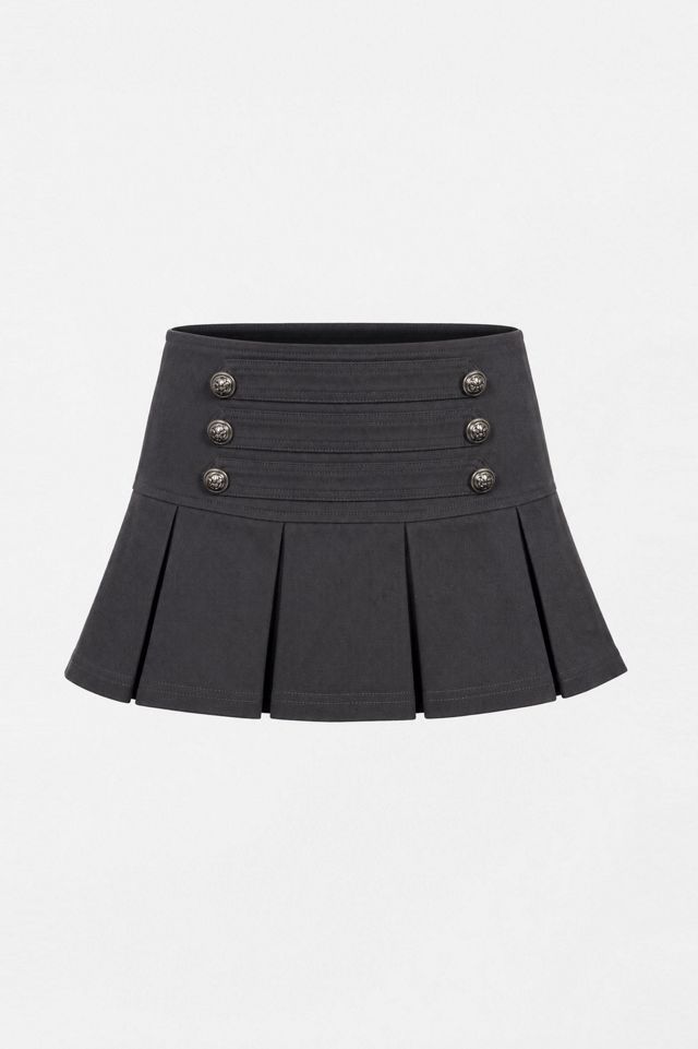 Personal Code Napoleon Pleated Mini Skort #2