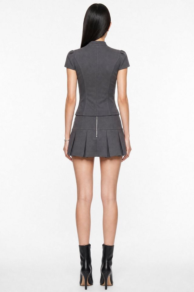 Personal Code Napoleon Pleated Mini Skort #4