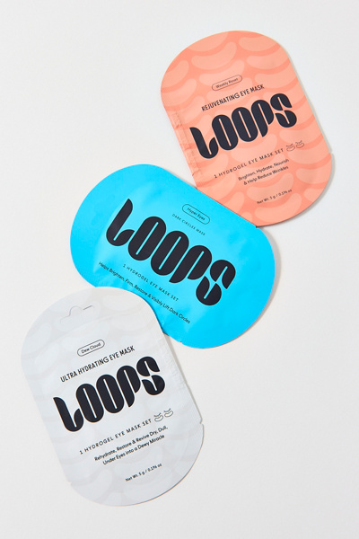 Loops Beauty Bright Eyes Hydrogel Eye Mask Set in Rejuvenating at Urban Outfitters