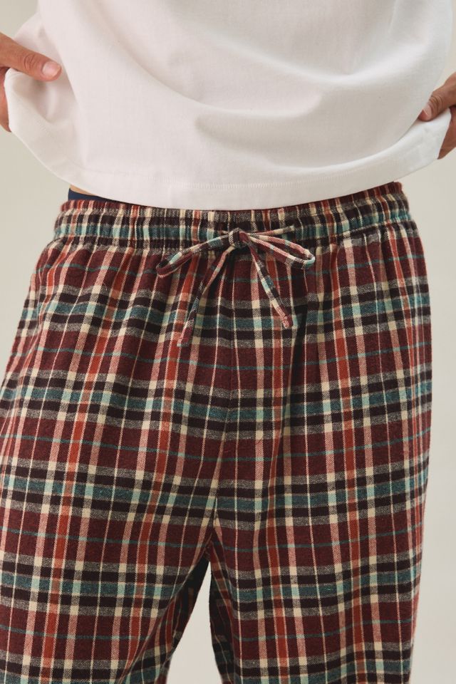 Standard Cloth Plaid Flannel Lounge Pants #3
