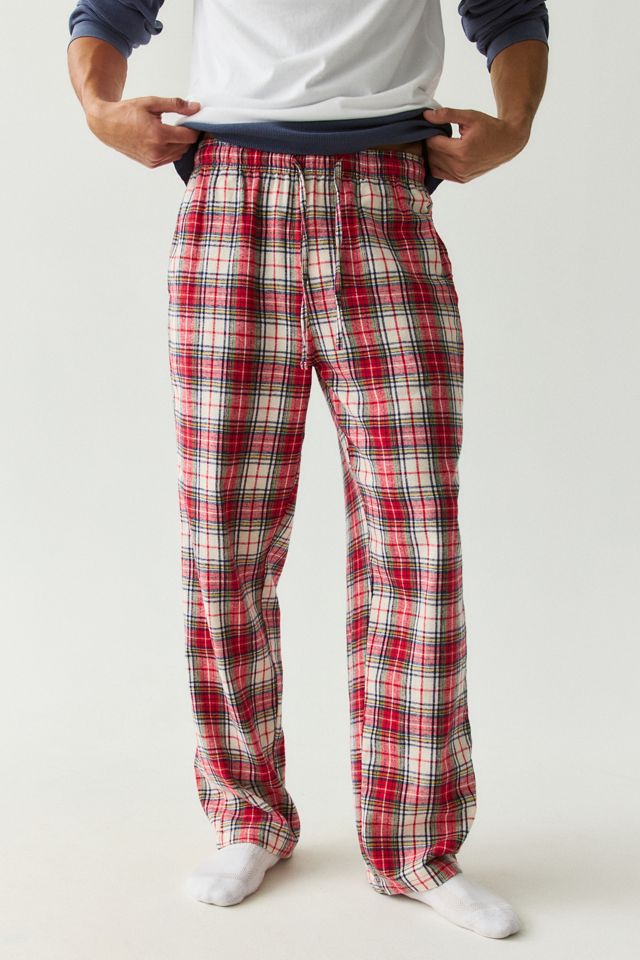 Standard Cloth Plaid Flannel Lounge Pants #1