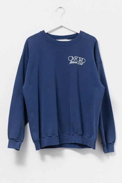 Vintage 1990s Distressed Oxford Athletic Club Heavyweight Graphic Sweatshirt
