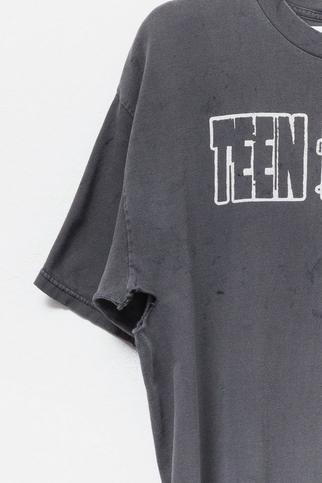 Vintage Y2K Distressed Teen Idols Black Graphic Band T-Shirt #2