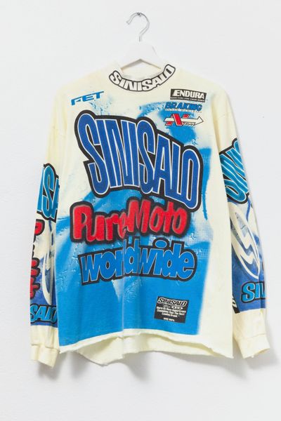 Vintage 1990s Sinisalo Graphic Supercross Jersey
