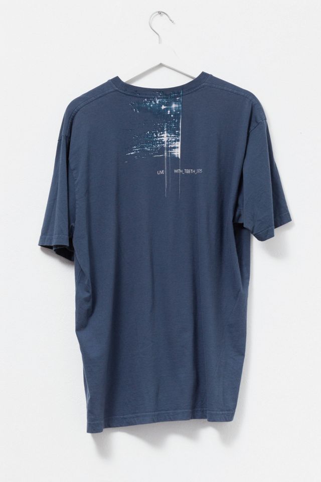 Vintage Y2K Nine Inch Nails With Teeth Tour Band T-Shirt | Urban