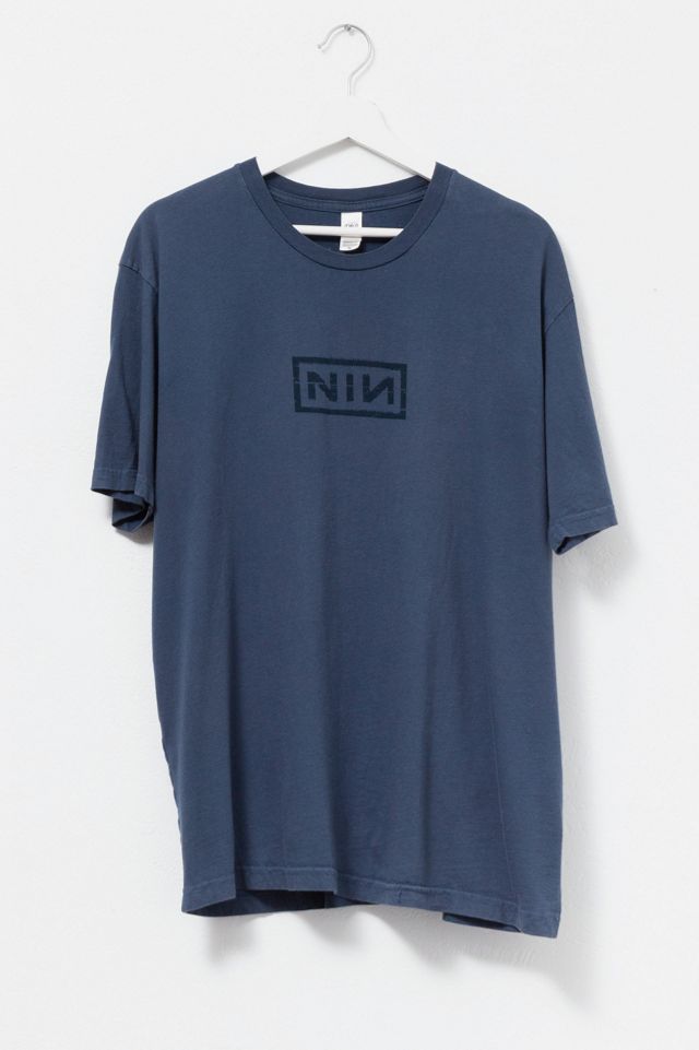 Vintage Y2K Nine Inch Nails With Teeth Tour Band T-Shirt | Urban