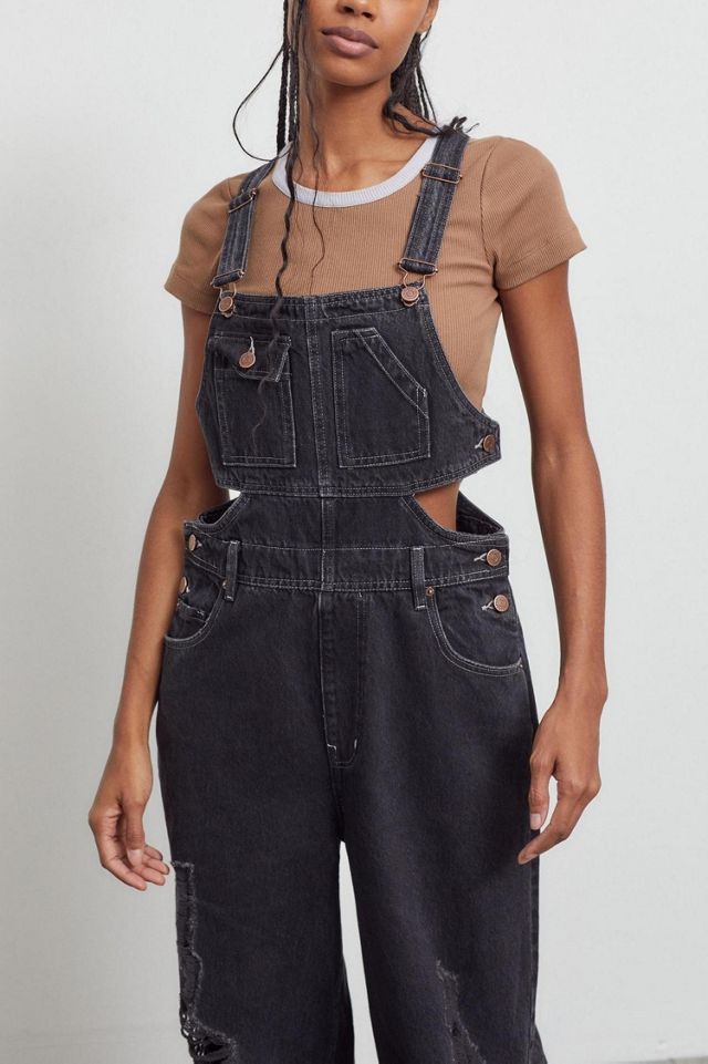 BDG Denim Baggy Cutout Overall #2