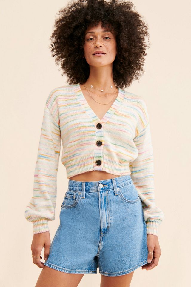 BB Dakota Space Dye Cropped Cardigan #2