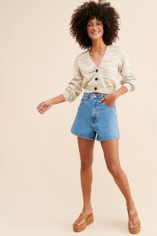BB Dakota Space Dye Cropped Cardigan #3